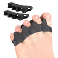 1 Pair(2pcs)Silicone Finger Toe Protector Toe Separators Stretchers Straightener Bunion Protector Pain Relief Foot Care 5 Colors