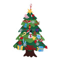 Felt Christmas Tree for Kids New Year Ornaments Christmas Decoration Kids Gift Toys