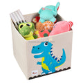 Animal Storage Bins Toy Stackable Storage Cubes for Kids Modern Rectangle Folding Home Storage Box Foldable Cube Box Fabric