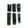 Deepeel BF219 25*55mm DIY Accessories Leather Sheath Waist Pack Belt Spring Clip Pinch Cock for Luggage