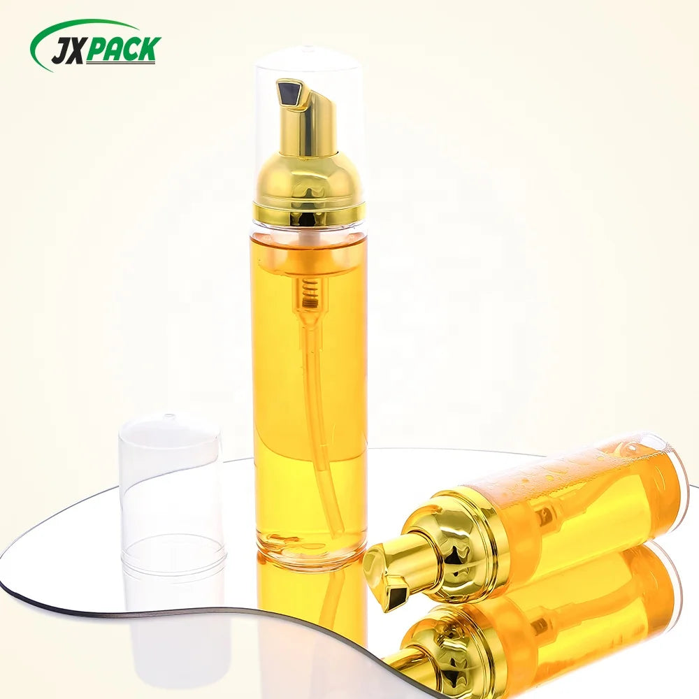 Factory Direct Sales Transparent White PET Plastic Cosmetic Container 40 50 60 82 100ML for Skin Care and Food Packaging