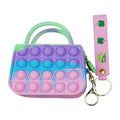 Creative and Fashionable Camo Silicone Coin Purse for Girls Cute Decompresses Zipper Portable Bag