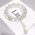 Sweet Jewelry Beaded Gourd Bracelet Shiny Crystal Glaze Beaded Bracelet Jewelry Fantasy Popcorn Cracked Crystal Beads Bracelet