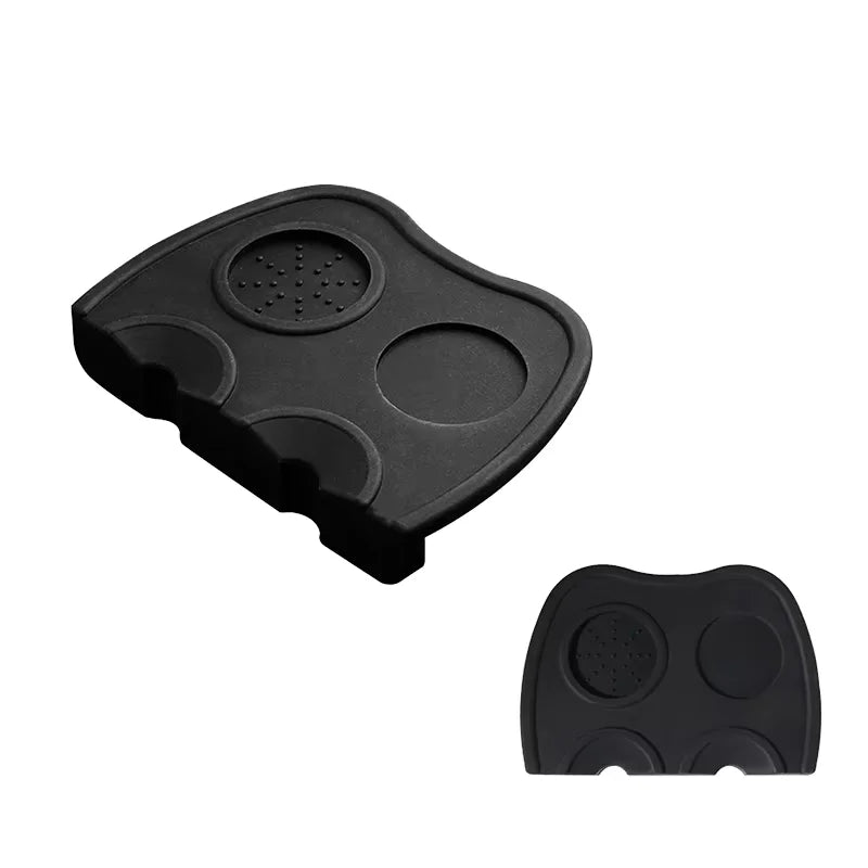 Stainless Steel Silicone Espresso Tamper Mat Non-Slippery 58mm Bag Shape Coffee Tampering 51mm Home Use Tea Tools Eco-Friendly