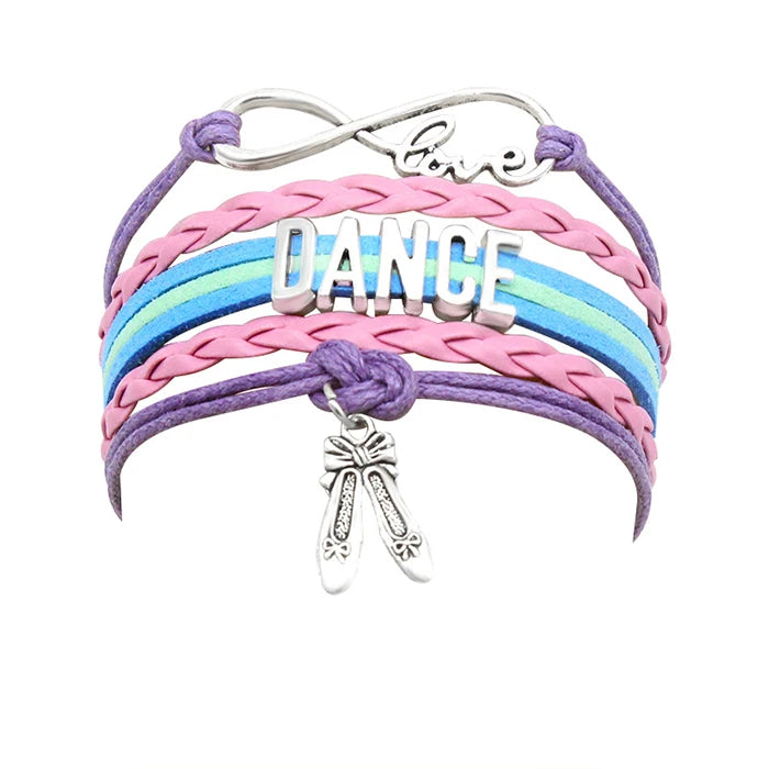 Dance Recitals Dancers Dance Teams Gifts Girls Woven Dance Bracelets Jewelry