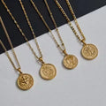 Wholesale Custom 18K Gold Plated Stainless Steel Jewelry Pendants for Women Children's Necklace Making DIY Bulk Fashionable
