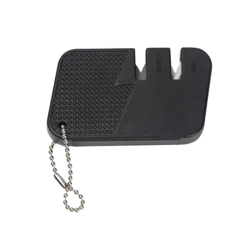 Portable Small Two-Sided Tungsten Steel & Ceramic Grinding Blade Knife Sharpener MINI BPA-Free Eco-Friendly