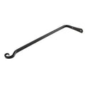 15-inch Outdoor Wrought Iron Wall Flower Basket Planter Hanging Plant Stand Sconce Hook Straight Bird Feeder Hanger Modern