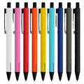 Wholesale Popular Smart Design Promotional Gift Pen Rubberized Barrel Aluminum Ball Point Pen Good for Custom Logo MTP036