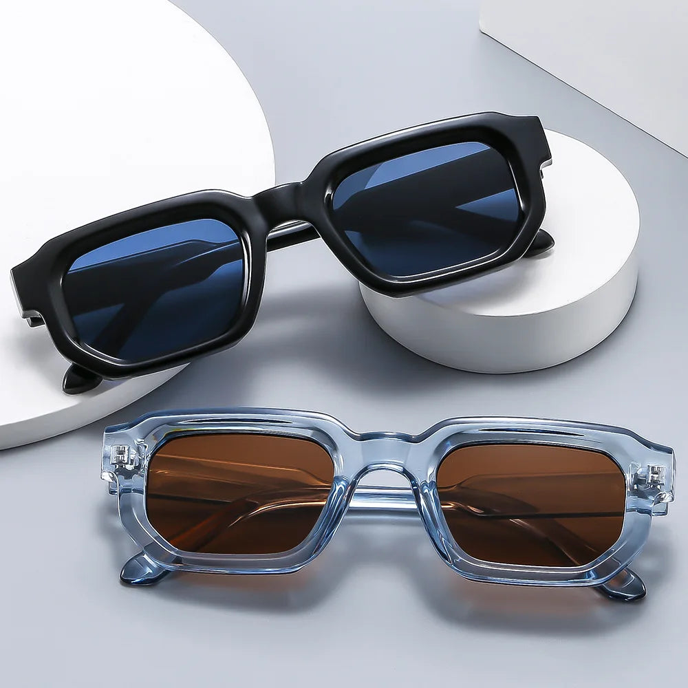 2024 Specs Men Thick Frame Luxury Branded Sunglasses Black Frames Glasses Reading Sunglasses for Menpecs for Men
