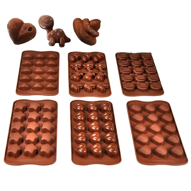 Silicone Molds Customized Moulds Cake Tools Moule Silicone Molds for Chocolate and Candy Set Stampi Silicone Per Resina