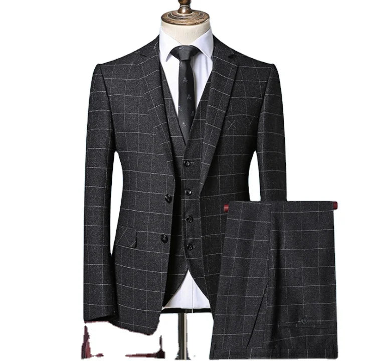 Fast Delivery Low MOQ 3 Pieces Formal Cheap Men Wedding Suitsparty Male Suitswedding Men's Suits
