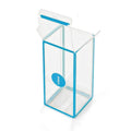 Custom Clear PVC PET PP Plastic Packaging Gift Box for Bath Fizzer Bomb Salt