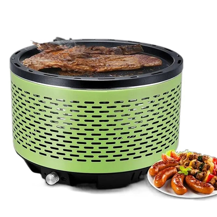 Made in China Portable Multifunction Korean Adjustable Smokeless Indoor Bbq Charcoal GrillKorean Barbecue Oven for