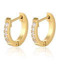 MECYLIFE Fashion Women Stainless Steel Earrings Cubic Zirconia Crystal Diamond Earrings