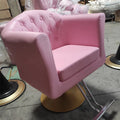 Foshan Zhongsibo Factory Comfortable Pink Hair Styling Barber Chair