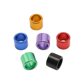 Aluminum Multicolor Bird Leg Band Straight Leg Ring for Bird 9mm Parrot Pigeon Leg Rings Custom Parrot Foot Rings