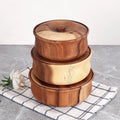 Japan Wooden Bowls Large Ramen Bowl With Lid Acacia Round Wood Salad Bowl