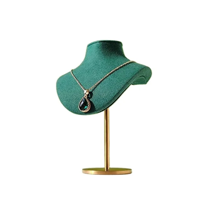 High-end Metal Necklace Holder Perfect Jewelry Photography Neck Portrait Display Props
