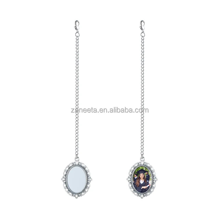 Personalized Blank Sublimation Graduation Hat Pendant Charms