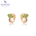 14E2361702 XUPING Jewelry Wholesale Mushroom Mini Cute Ladies Huggie Earrings