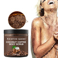 Manufacturer OEM  Exfoliator Organic Skin Whitening Cream Coffee Body Scrub