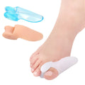 Silicone Gel Toe Separators Soft Orthotic Corrector for Bunions & Overlapping Toe Pain Relief