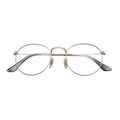 High Quality Retro Full Rim Metal Eyeglasses Anti-Blue Light Copper Stylish Decorative Style for Diamond Face Shape Durable