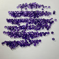 Purple Gemstones 0.8mm-3mm Loose Round Amethyst 100% Natural Brazil Amethyst Stone Beads
