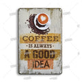 Vintage Tin Sign Metal Art Sign Garden Home Cafe Bar Yard Pub Bedroom Wall Decor Tin Plate Retro Iron Metal Poster