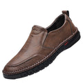 Men's New Fashion PU Casual Sports Shoes Closed-Toe Slip-On for Office Business Outdoor Walking PVC Breathable for Parties