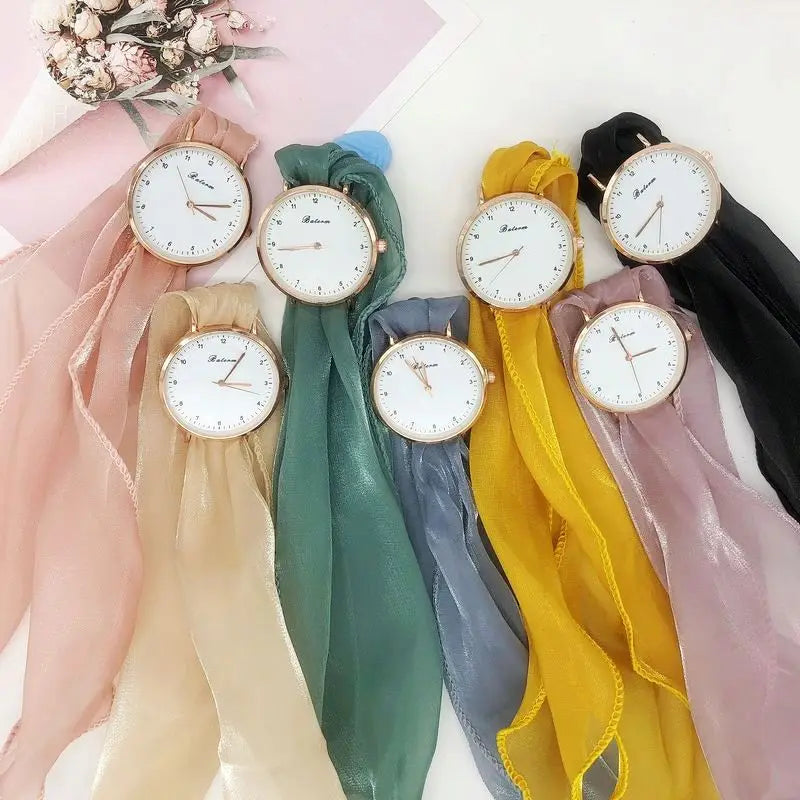 Women's Personality Quartz Watch Girls New Fashion Popular Lace Round Dial Wristwatch Relogio Feminino