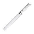 8 Inch 5cr15 Stainless Steel Kitchen Bread Knife with High-Polish Finish Ergonomic POM Handle Ambidextrous Design