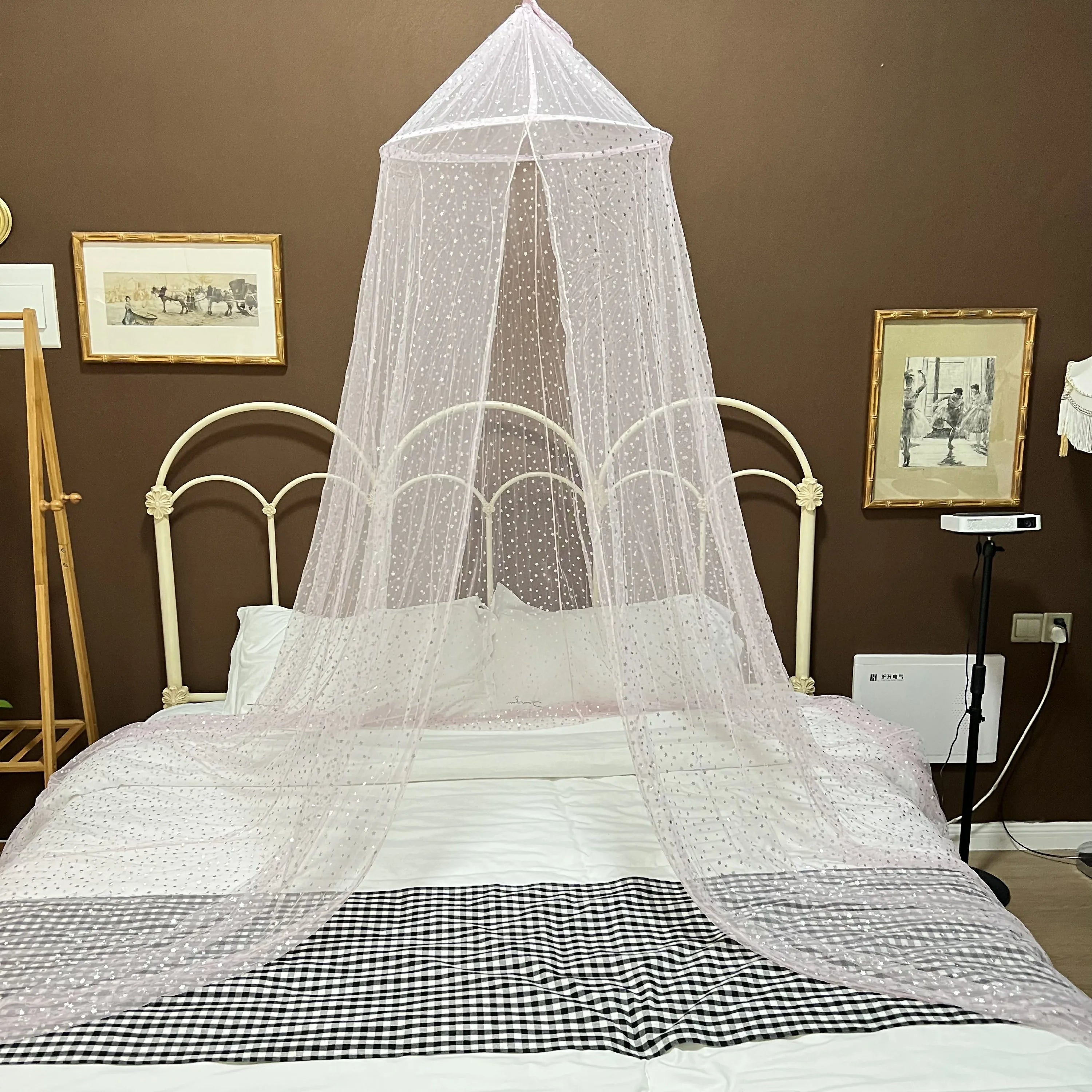 Lucrative for Purchaser Amazon Hot-Selling Collapsible Conical Round Princess Mosquito Net