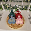 Wedding Love Shape Velvet Small Sweet Candy Hand Gift Packaging Box Cute Pocket for Handmade Candies