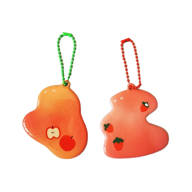 New Arrivals Custom Creative Gift Soft PVC Foam Puffy Charms Cartoon Anime Designs Personalised Waterproof Lightweight Keychains