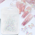 Nail Supplies Aurora Bow Nail Art Decor Candy Colors Bow Knot Nail Charms Accessories