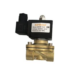 1/2'' Brass Solenoid Valve with DIN Connector 2W160-15-D AC220V Control Structure for Water
