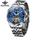 OUPINKE 3248 OEM Automatic Mens Wrist Watch Sport  Multifunctional Men Wrist Luxury Custom logo Automatic Mechanical Watch