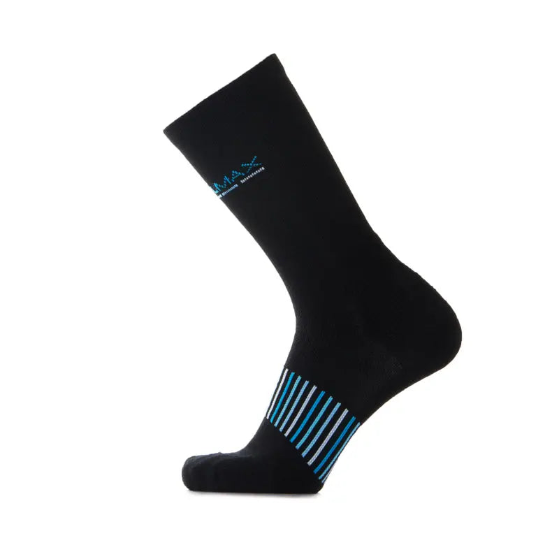 Wholesale Coolmax Knitted Winter Athletic Crew Socks-Quick Dry Breathable Sports Socks with Thin Cushion for Running & Training