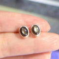 New Design 925 Sterling Silver Natural Sapphire Earrings Gold Plated Fall Trend Fashion for Anniversary Party Gift