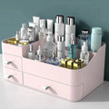Multifunctional Plastic Desktop Storage Box for Office Business Cosmetics or Makeup Rectangle Shape