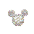 Hot Selling Wholesale Pearl Cartoon Rhinestone Patch Rhinestone 3D Children's Clothing Patch