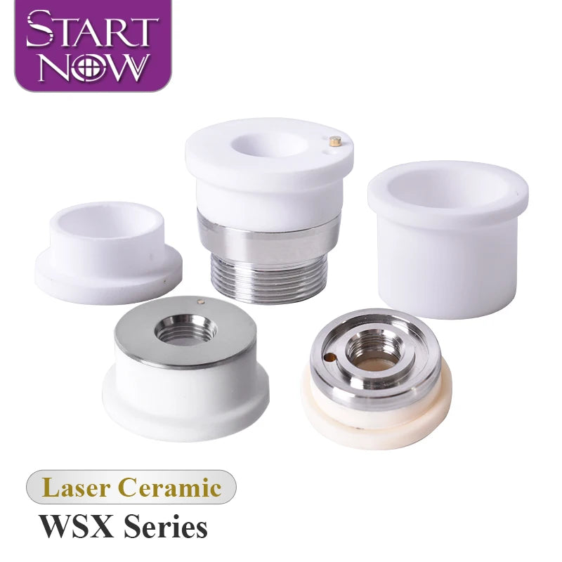 Startnow WSX Laser Ceramic Ring WTC08 Dia.31mm High Power Laser Welding Nozzle Helder Parts D19.5mm WSX Mini/ND18 Cutting Head