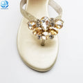 2023 New Fashion Crystal Shoe Clips Rhinestone Shoe Buckles Accessories Flip Flop Decoration