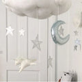 Cloth Cloud Room Wall Hanging Decoration Mobile Baby Crib Toy
