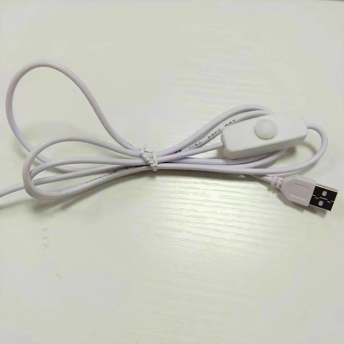 DC5V 1.5M USB Power Extension Cable Dimmer Brightness Control Led Charging Cord with Switch Button for DIY Led Strip Night Lamp