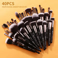 Cosmetic Makeup Brush Set Factory Luxury Vegan Fan Foundation Powder Blender Pinceau De Maquillage Private Label Wholesale