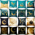 EID Mubarak Decor Cushion Cover Aid Ramadan Decorations Islamic Muslim Decor Ramadan Kareem EID Al Adha Ramada Pillowcase