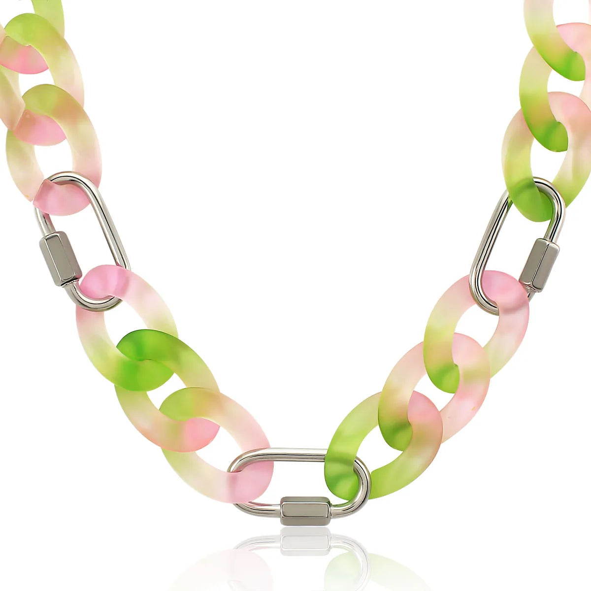 2025 the Neck Mashup Clavicle Chain  for Women Wide Choker Necklace Pendant  Chain Link Jewelry